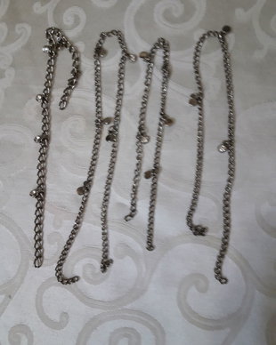 set 4 lanțișoare-decor genti