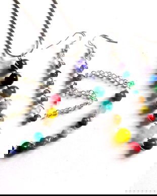 set colier , bratara si cercei 7 chakre 39138