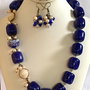 FIREFLIES IN THE NIGHT-jad,murano,perle de cultura,bronz