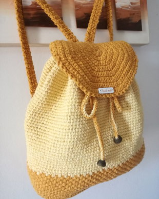 Rucsac croșetat