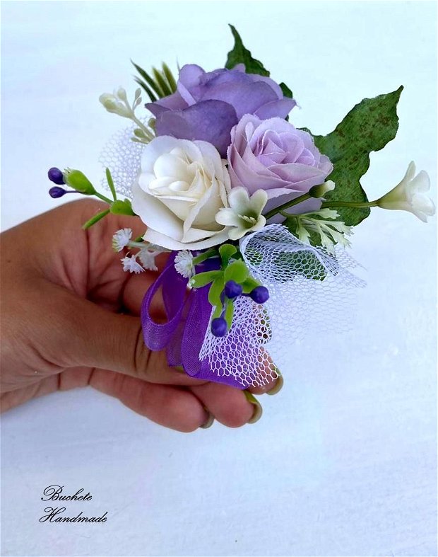 Cocarde/Bratari nunta /Flori de pus in piept