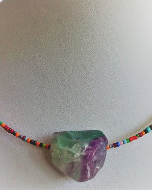 Colier talisman cu fluorite