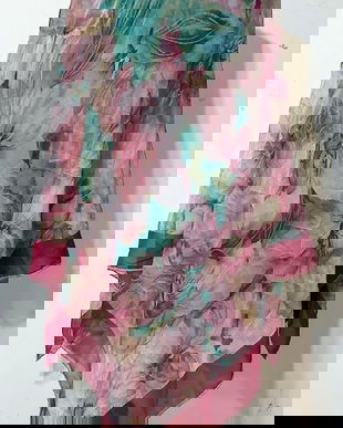 Esarfa florala cod 7vtf