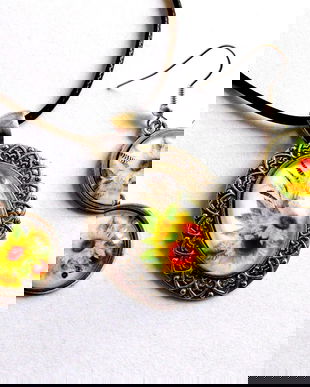 set sticla floarea soarelui 39246