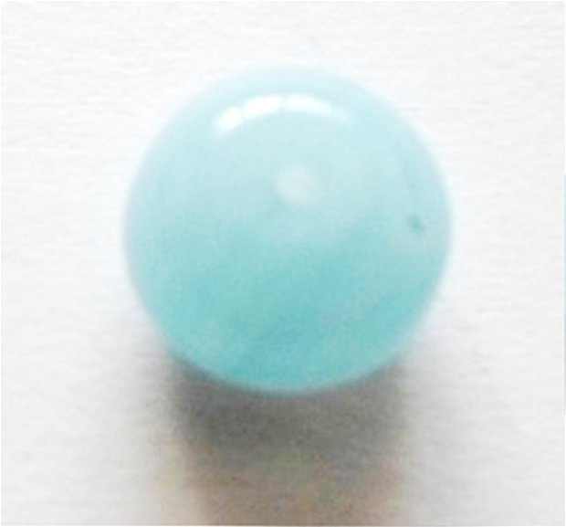 Margele sticla rondele nuante de blue deschis 9 mm