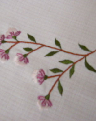 Mileu brodat 68/30 cm