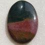 Cabochon oval mare din jasper aprox 38x24.5x5 mm