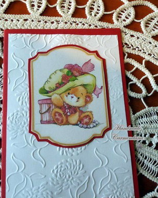 Felicitare handmade
