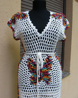Rochie crosetata S