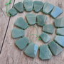 Sirag aventurin verde masiv (19 buc)