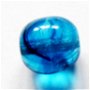 Margele sticla albastru transparent 10 mm