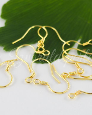 Tortite argint 925, placate cu aur 18K (1per)