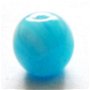 Margele sticla blue inchis 8 mm