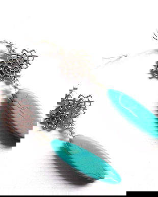 cercei turcoaz 39293