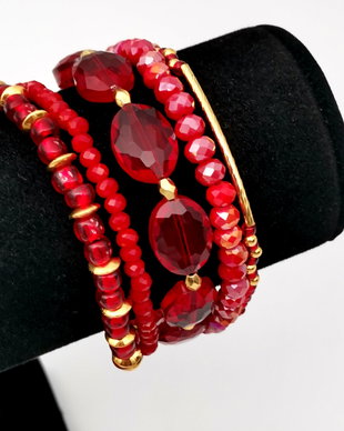 Rezervat Brățara - Red Glam