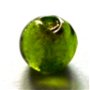 Margele sticla de lampa verde deschis 9 mm