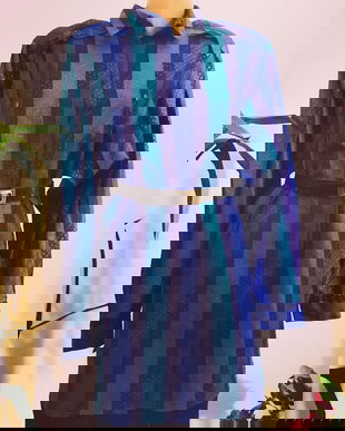 Camasa in nuante albastru turcoise