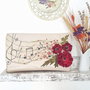 Poseta plic handmade unicat din piele naturala - Simfoniee