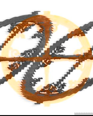 Decoratiune din fier maro