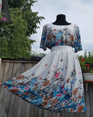 Rochie ampla viscoză