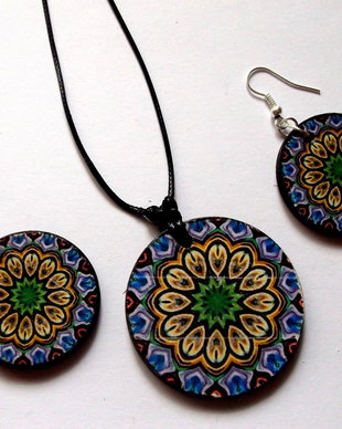 set lemn mandala 39565
