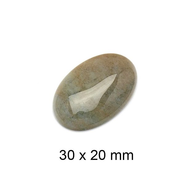 Cabochon Agata Indiana, 30 x 20 mm, A612