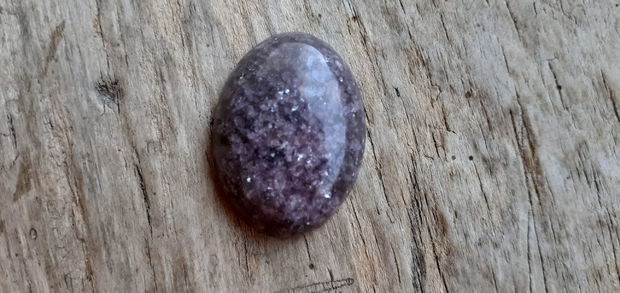 Cabochon lepidolit, 30x22 mm