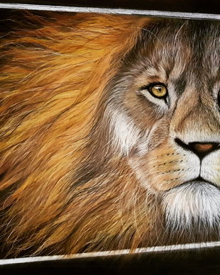 Tablou 3D Lion