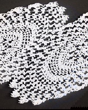 mileu crem crosetat manual nou  , 18 cm