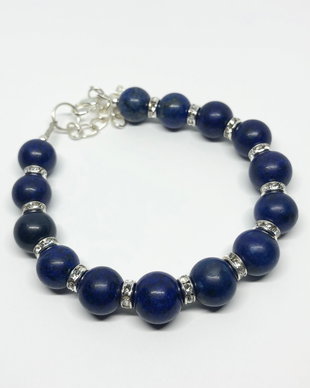 Bratara lapis lazuli