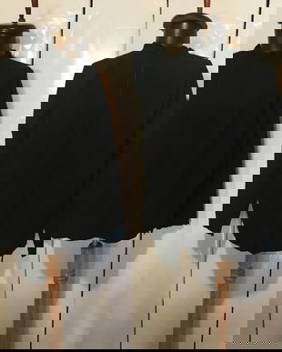 H&M BLUZA BUMBAC NEGRU