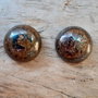 Set cabochoane bronzit, 14 mm (2 buc)