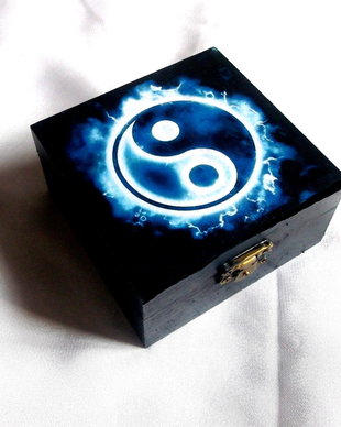 cutie lemn Yin Yang 39690
