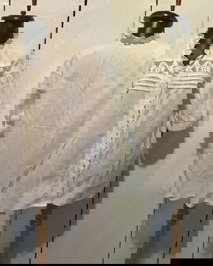 HESS FRACKMANN BLUZA BAVAREZA BUMBAC DANTELA LUCRATA MANUAL