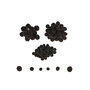 Pom pom 10 mm negre