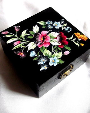 Cutie lemn decorata 39687