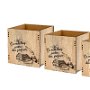 Set 3 cutii decorative din lemn - CD1100