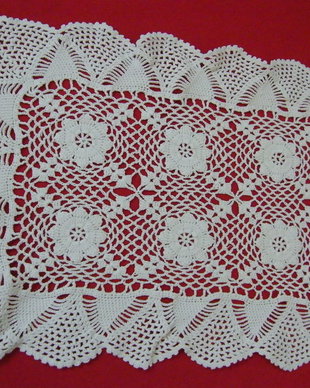 Mileu crem dantelat 77 cm