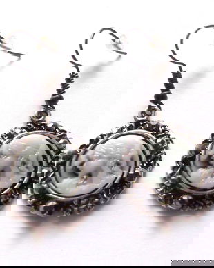 cercei camee cu strasuri 39605