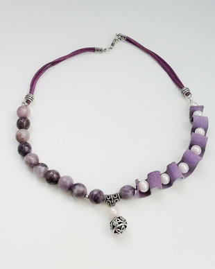 Colier charoit, perle