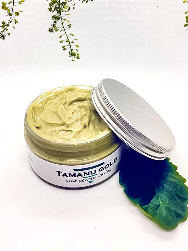 Tamanu Gold- Unt pentru varice cu efect cicatrizant,venotonic,antiinflamator