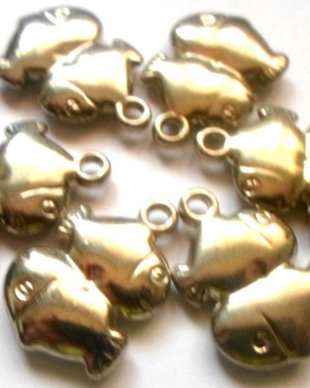 Charm figurina zodiac Pesti argintiu