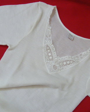 Nou-bluza de corp cu dantela -lana