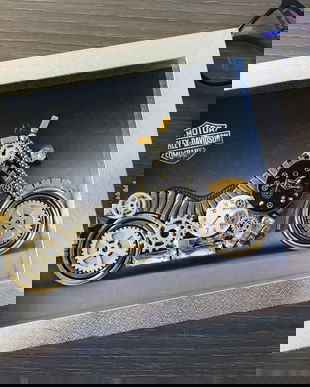 Motocicleta model Harley Davidson Cod M 540, Cadouri originale pentru barbati, Cadouri zile de nastere, Decoratiuni casa