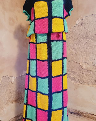 Rochie în pătrațele
