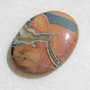 Cabochon maligano jasper (INDIA - lucrat manual) aprox 32.4x22.7x5.4 mm