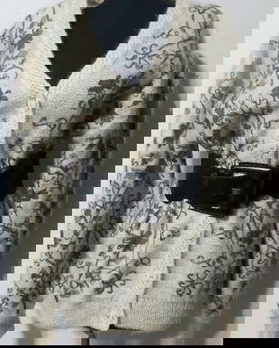 Jacheta/cardigan din mohair