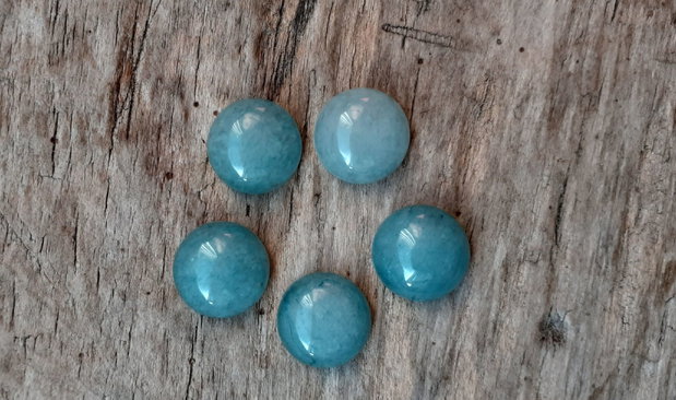 Cabochon jad, 12 mm
