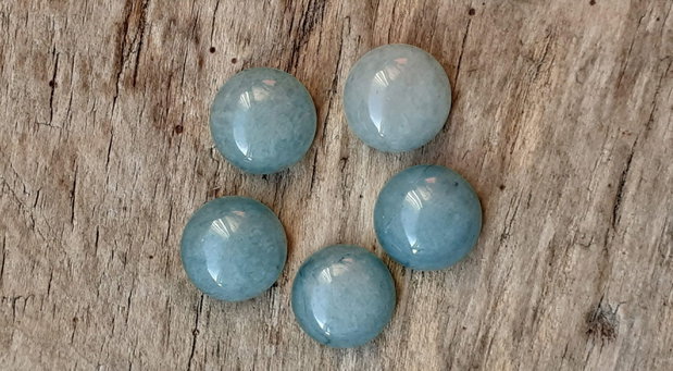 Cabochon jad, 12 mm