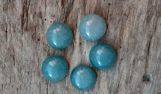 Cabochon jad, 12 mm